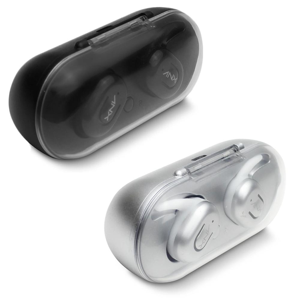 Aduro Sync-Buds True Wireless Earbuds with Charging Case In-Ear Headphones - Tophatter Daily Deals