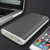 Aduro Ultraboost 20,000mAh Dual USB Backup Battery Power Bank - Tophatter Daily Deals