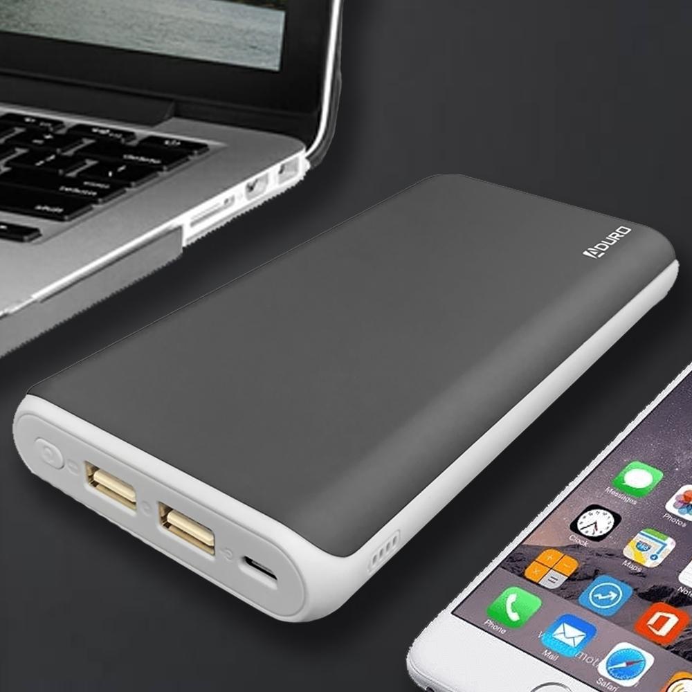 Aduro Ultraboost 20,000mAh Dual USB Backup Battery Power Bank - Tophatter Daily Deals
