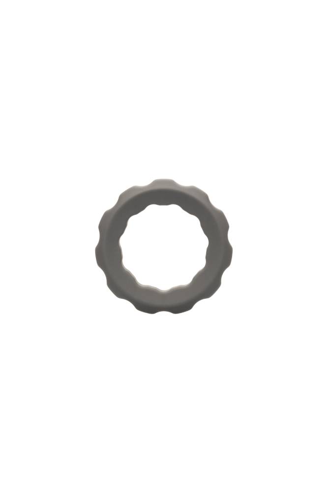 Cal Exotics - Alpha - Liquid Silicone Erect Ring - Grey Sex Toy - Tophatter Daily Deals