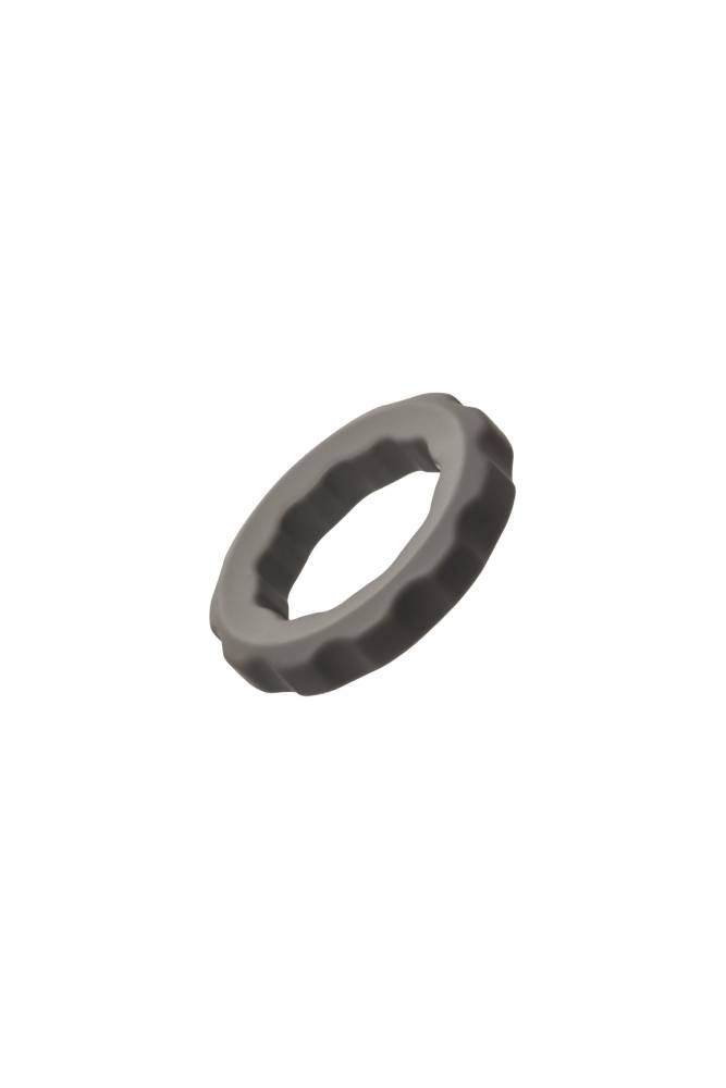 Cal Exotics - Alpha - Liquid Silicone Erect Ring - Grey Sex Toy - Tophatter Daily Deals