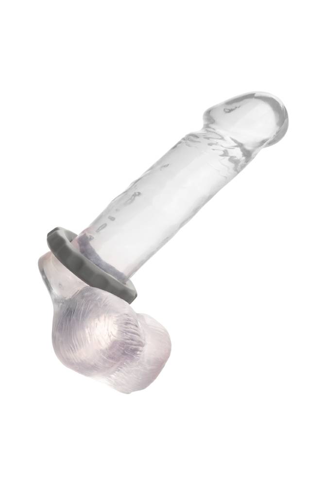 Cal Exotics - Alpha - Liquid Silicone Erect Ring - Grey Sex Toy - Tophatter Daily Deals