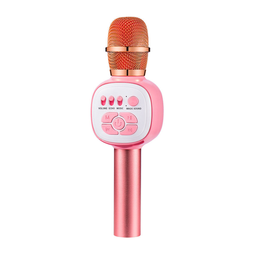 Bluetooth Wireless Connection Mobile Phone Microphone Pink USB 0 - Tophatter Daily Deals