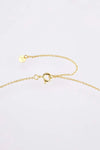 Zircon Decor Pendant 925 Sterling Silver Necklace Necklaces - Tophatter Daily Deals