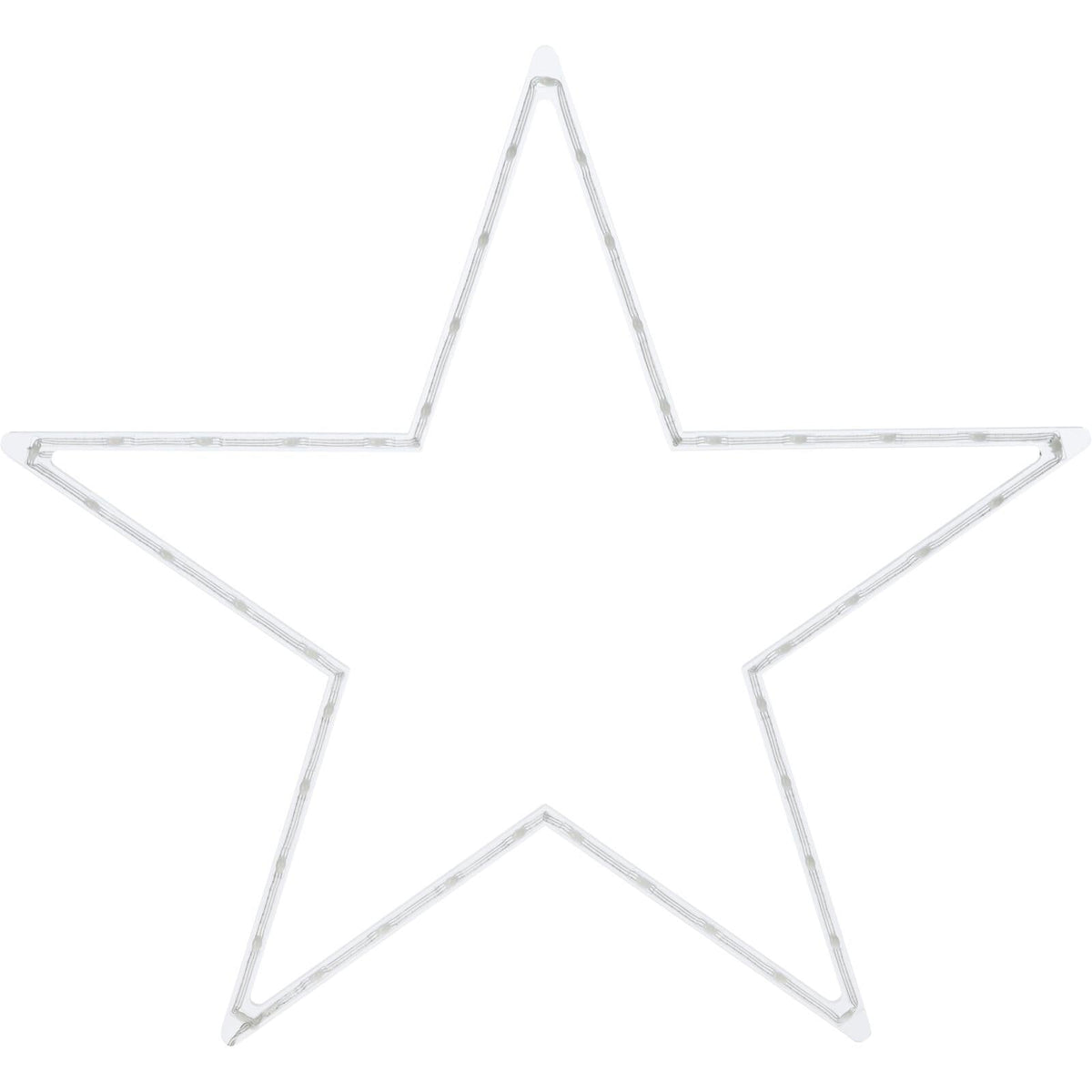 Christmas Star LED RGB Light | 45 LED Colour Changing Star Decoration - 60cm LED Light - Tophatter Daily Deals