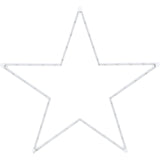 Christmas Star LED RGB Light | 45 LED Colour Changing Star Decoration - 60cm LED Light - Tophatter Daily Deals
