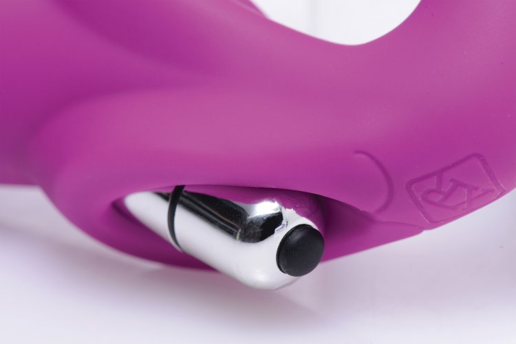 Evoke Vibrating Strapless Silicone Strap on Dildo Dildoes & Dongs - Tophatter Daily Deals