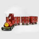 Santa Express Train Christmas Advent Calendar | Wooden Train Advent Calendar Advent Calendar - Tophatter Daily Deals