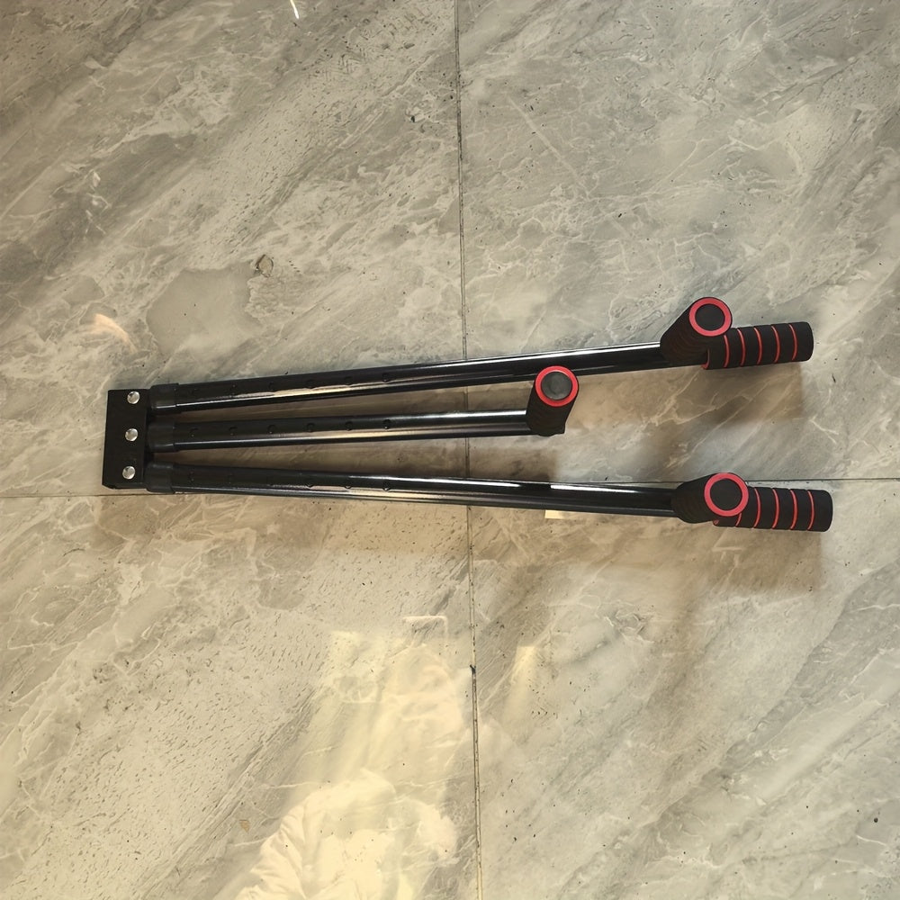 3-Bar Leg Stretcher with Adjustable Rollers Sports & Fitness > Exercise, Gym & Fitness > Gym Equipment & Accessories - Tophatter Daily Deals