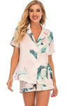 Printed Button Up Short Sleeve Top and Shorts Lounge Set Loungewear Sets Apparel & Accessories H#Y HOT DEALS HOME PAGE Lingerie Sleepwear Loungewear Loungewear Sets New Deals Sexy sexy lingerie Ship From Overseas Ship from USA Sleep Sleepwear Sleepwear & Loungewear USA USA STOCK - Tophatter Daily Deals And Savings