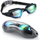 Aegend Swim Goggles No Leaking Full Protection Black Outdoor Recreation - Tophatter Daily Deals