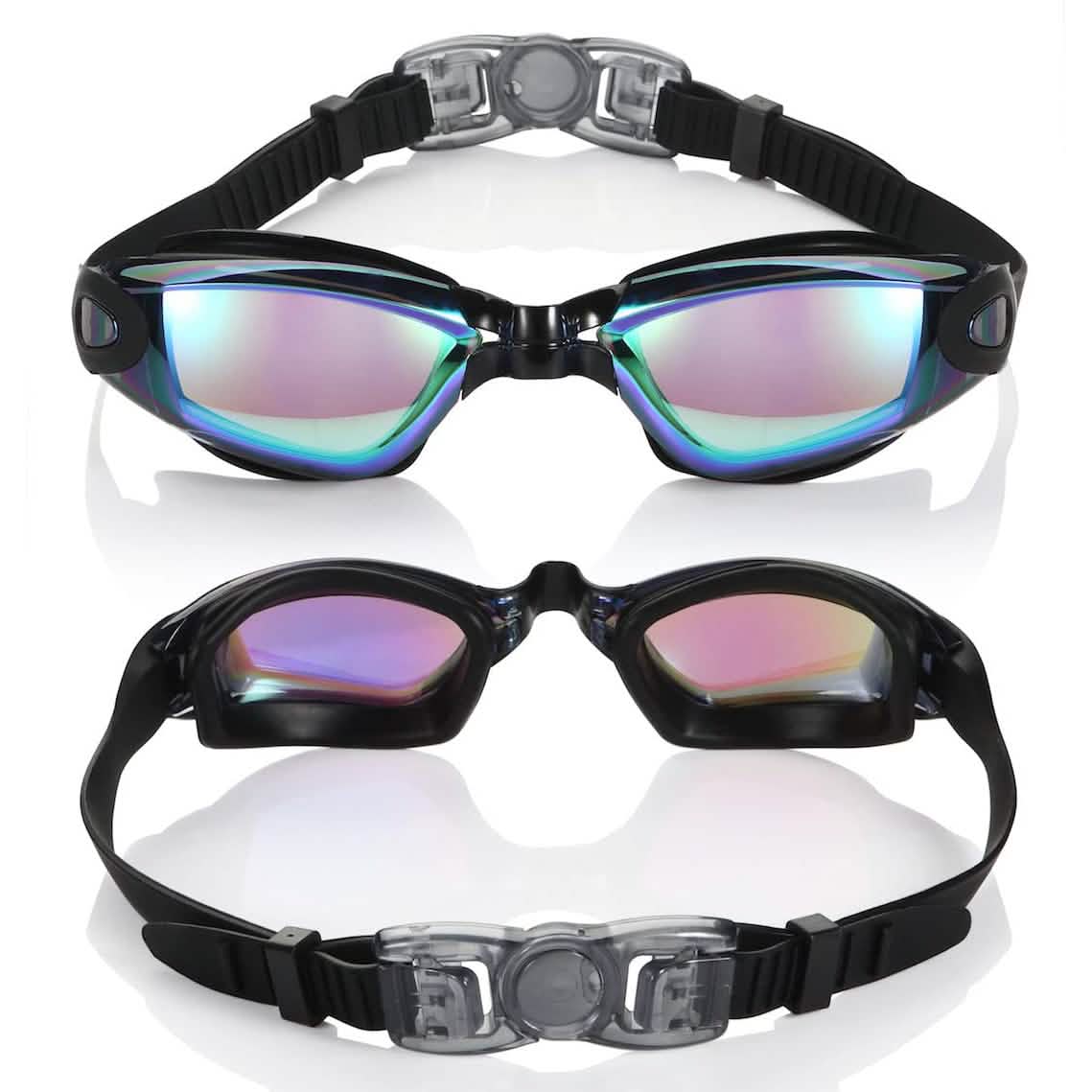 Aegend Swim Goggles No Leaking Full Protection Outdoor Recreation - Tophatter Daily Deals