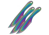 Aerodynamic Internal Reflection Balanced Throwing Knives knives - Tophatter Daily Deals