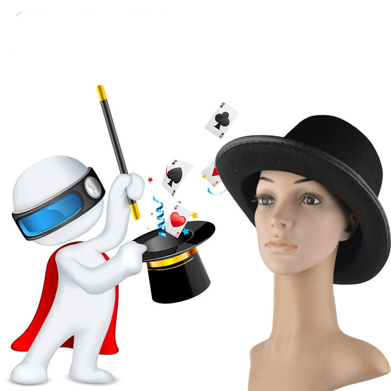 Black Magician Gentleman Hat 0 - Tophatter Daily Deals