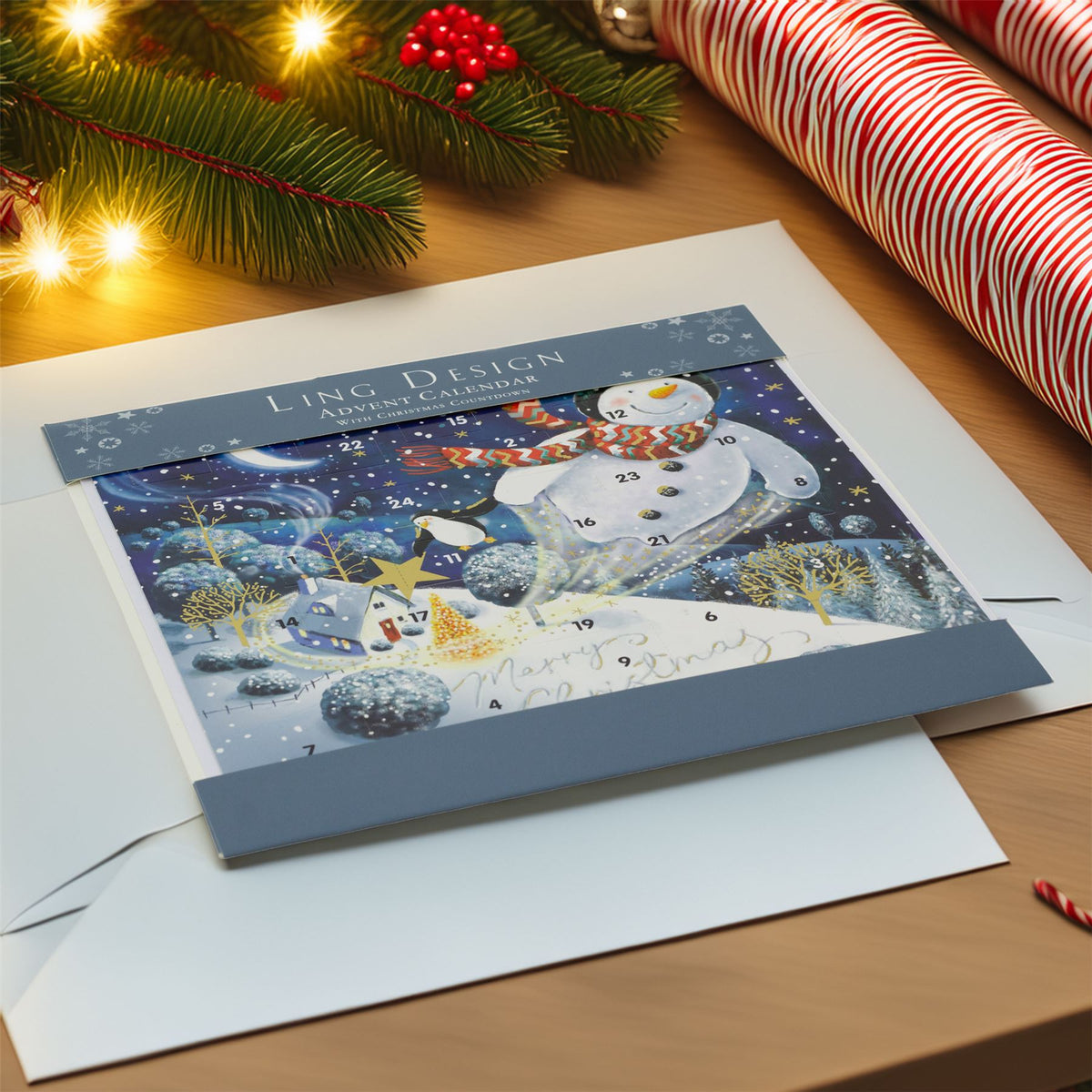 Magical Christmas Advent Calendar | Traditional Picture Advent Calendar Advent Calendar - Tophatter Daily Deals