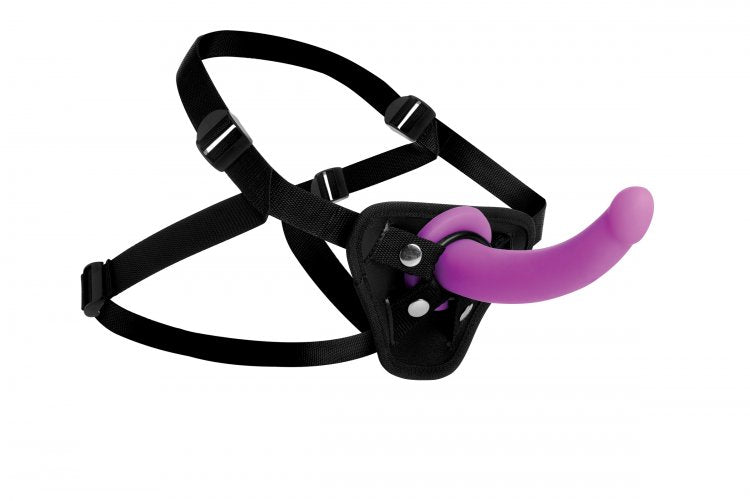 Navigator Silicone G Spot Dildo with Harness Harnesses - Tophatter Daily Deals