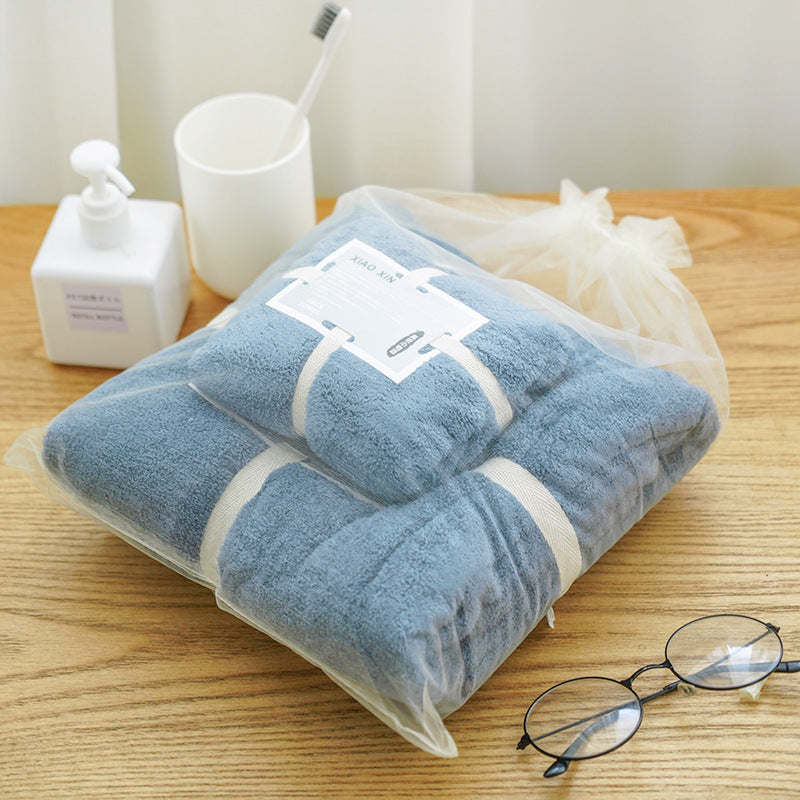 Absorbent Bath Towel For Mother And Child 26style 70x140 plus 34x74 0 - Tophatter Daily Deals