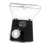 Acrylic Transparent Mark Coin Fork Cap Clip Set Gift Box 0 - Tophatter Daily Deals