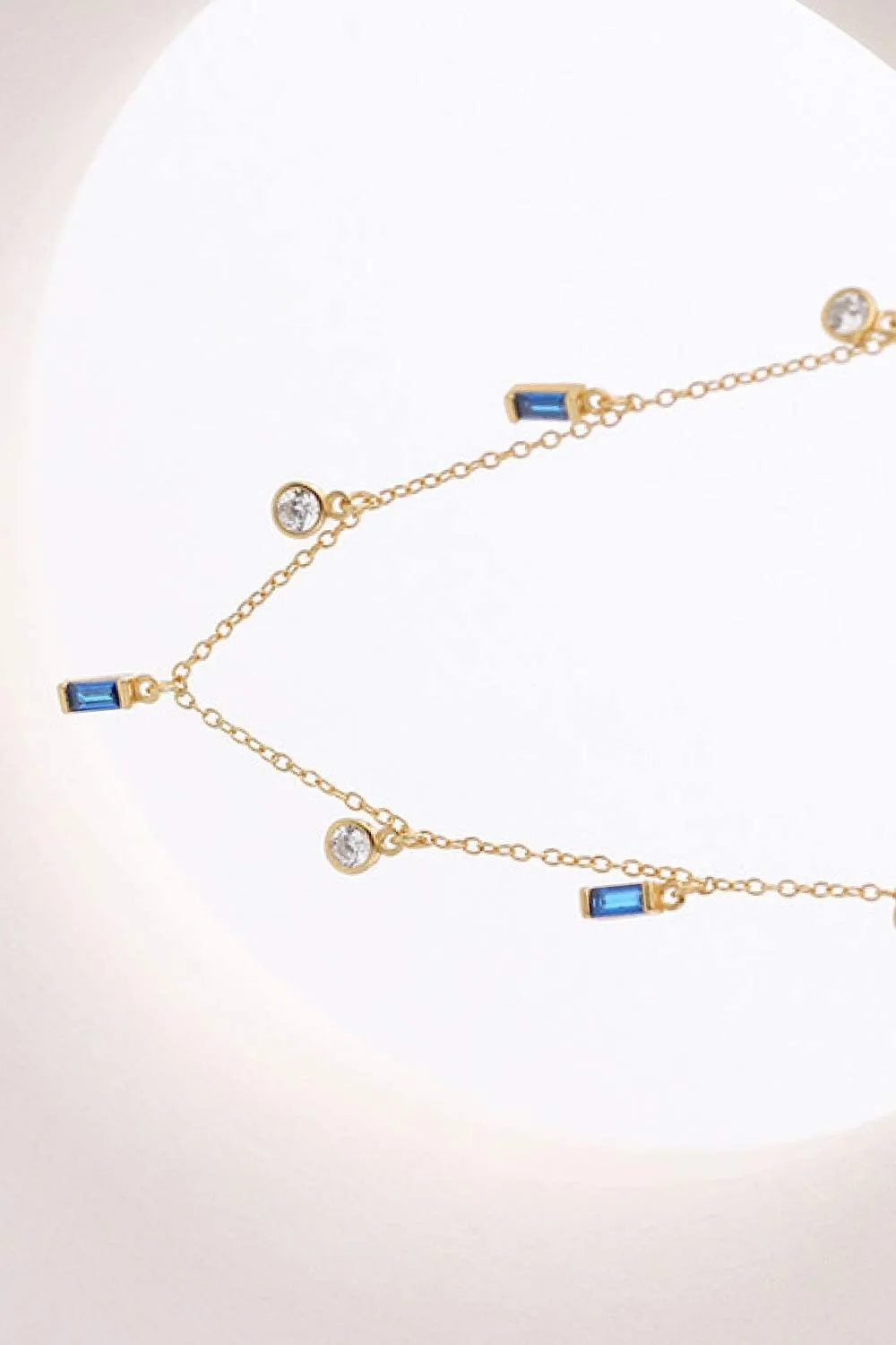 18K Gold Plated Multi-Charm Chain Necklace Necklaces - Tophatter Daily Deals