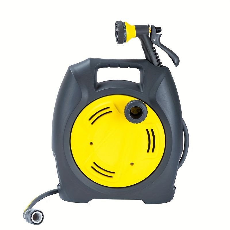 Garden Hose Reel Trolley with Hose Gardening Tools - Tophatter Daily Deals