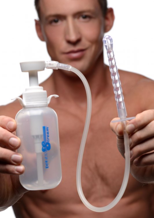Cleanstream Pump Action Enema Bottle Douches - Tophatter Daily Deals