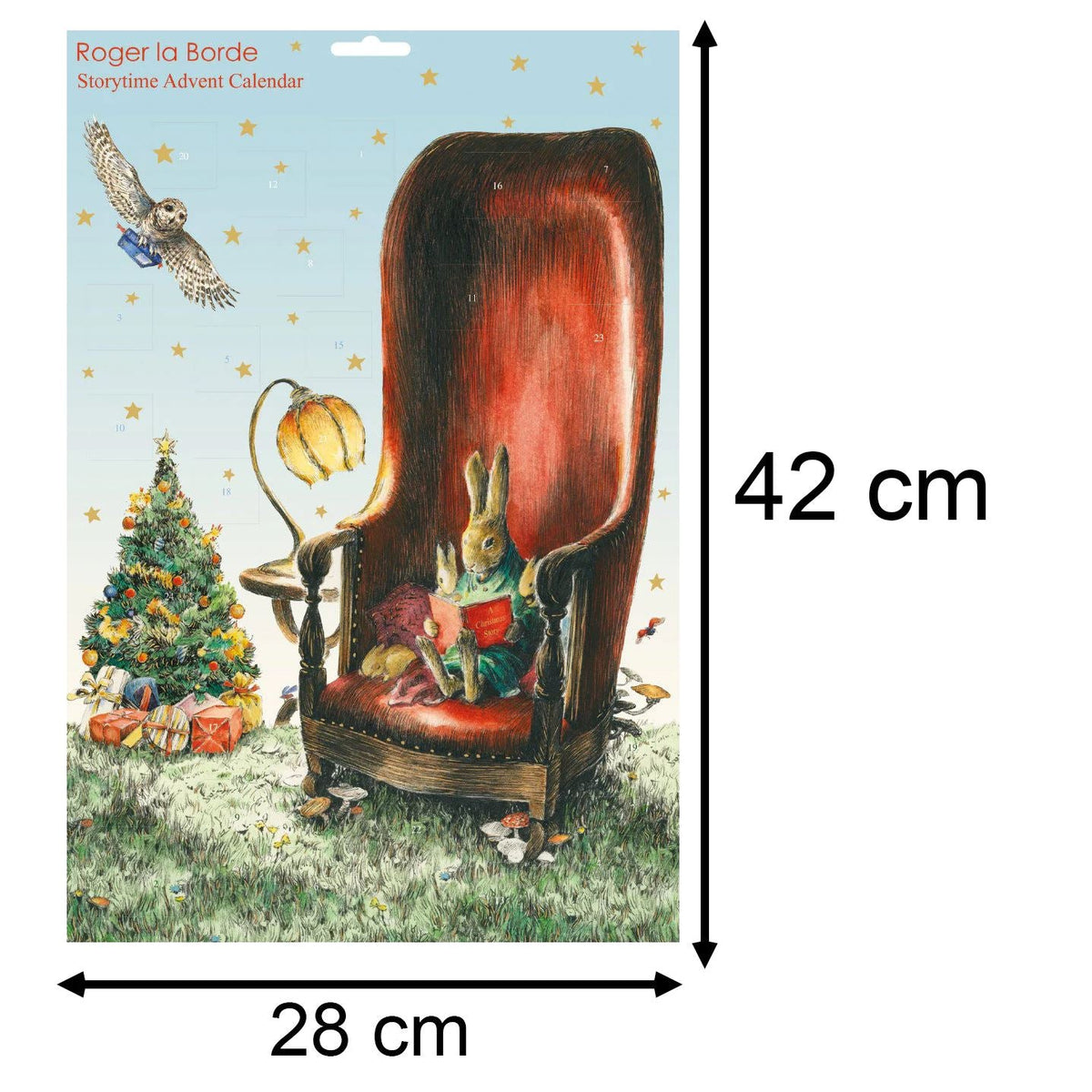 Christmas Advent Calendar Storytime | Rabbit Traditional Door Advent Calendar Advent Calendar - Tophatter Daily Deals