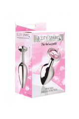 XR Brands - Booty Sparks - Pink Gem Anal Plug- Medium Sex Toy - Tophatter Daily Deals