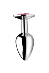 XR Brands - Booty Sparks - Pink Gem Anal Plug- Medium Sex Toy - Tophatter Daily Deals