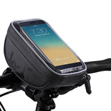 Bicycle Bag, Touch Screen Phone Bag, Mountain Bike Front Beam Bag, Cycling Bag, Handlebar Bag Chinese elements black 0 - Tophatter Daily Deals