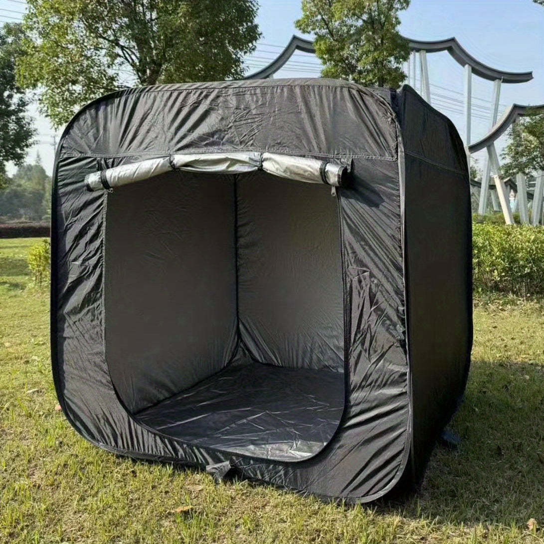 Outdoor Tent Light-Blocking Sunshade Shelter Camping & Hiking > Tents & Camp Furniture - Tophatter Daily Deals