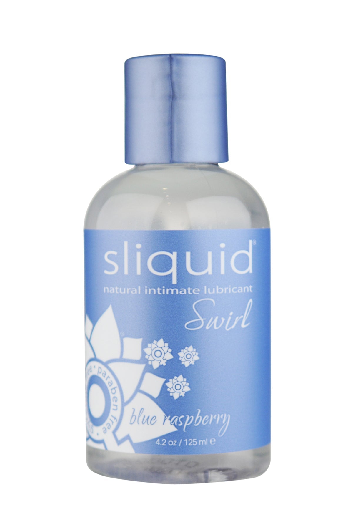 Sliquid Naturals Swirl (Blue Raspberry) – 125ml Vegan Flavored Lubricant > Lube > Flavoured - Tophatter Daily Deals