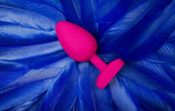 Gplug Large Bioskin Sweet Raspberry 3.9cm for Pleasure > Anal Range > Butt Plugs - Tophatter Daily Deals