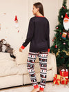 Full Size Graphic Top and Pants Set Loungewear Sets - Tophatter Daily Deals