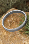 Silvery Stretchy Metal Wide Bangle Bracelets - Tophatter Daily Deals