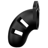 ManCage 20 3.5 Inch Silicone Cock Cage in Black Bondage and Fetish > Cock and Ball Devices - Tophatter Daily Deals