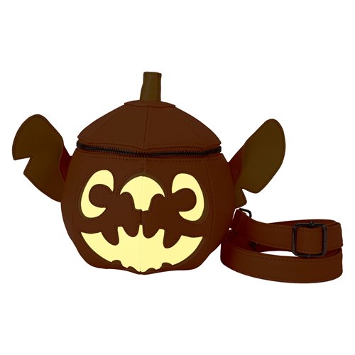 LAST CHANCE! Lilo & Stitch – Halloween Stitch Pumpkin Crossbody Bag Crossbody Bag - Tophatter Daily Deals