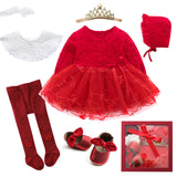 Baby Products Set Newborn Gift Box Full Moon Gift Red b 0 - Tophatter Daily Deals