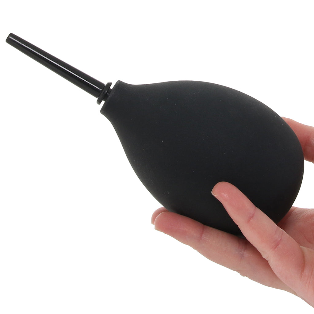 Ergoflo Impulse Compact Anal Douche in Black Anal Sex Toys > Douche and Enema - Tophatter Daily Deals