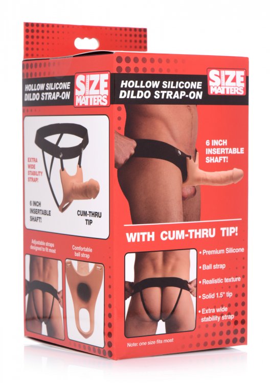 Hollow Silicone Dildo Strap On Strap Ons - Tophatter Daily Deals