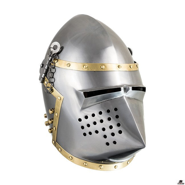 Pigface Bascinet Helmet - Tophatter Daily Deals