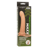Performance Maxx Ribbed Dual Penetrator Liquid Silicone Waterproof Vibrating Probe > Dildos > Neutral Dildos - Tophatter Daily Deals