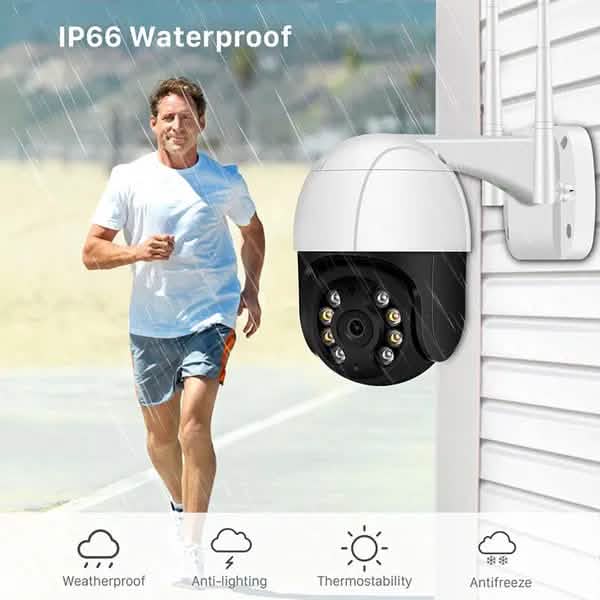 AI Human Detection Wireless Home Security Camera Security Cameras - Tophatter Daily Deals