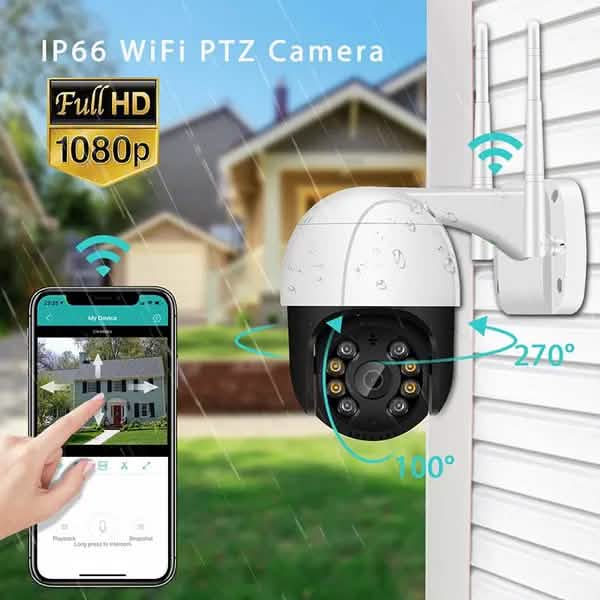 AI Human Detection Wireless Home Security Camera Security Cameras - Tophatter Daily Deals