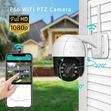 AI Human Detection Wireless Home Security Camera Security Cameras - Tophatter Daily Deals