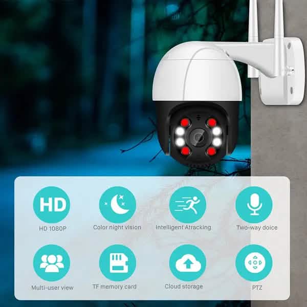 AI Human Detection Wireless Home Security Camera Security Cameras - Tophatter Daily Deals
