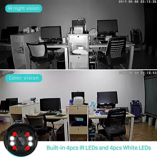 AI Human Detection Wireless Home Security Camera Security Cameras - Tophatter Daily Deals