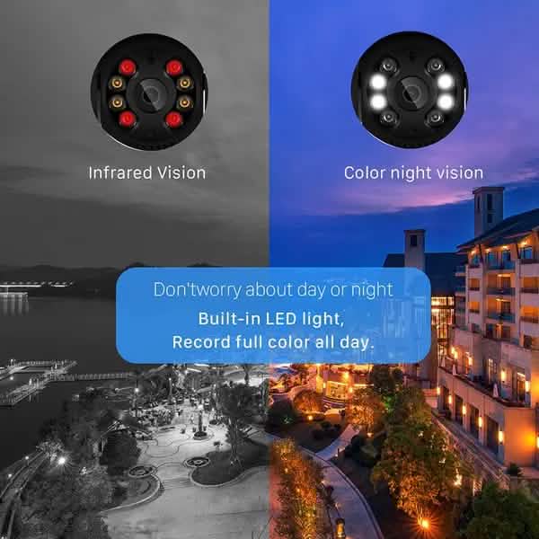 AI Human Detection Wireless Home Security Camera Security Cameras - Tophatter Daily Deals