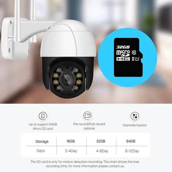 AI Human Detection Wireless Home Security Camera Security Cameras - Tophatter Daily Deals
