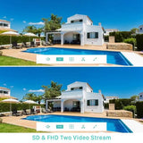 AI Human Detection Wireless Home Security Camera Security Cameras - Tophatter Daily Deals