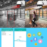 AI Human Detection Wireless Home Security Camera Security Cameras - Tophatter Daily Deals